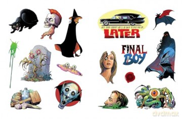The Extreme Horror Sticker Book: 500+ Stickers to Keep You Up at Night - Andy Price [KSIĄŻKA]