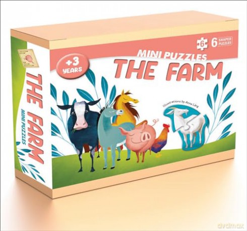 The Farm (Mini Puzzles) - White Star [KSIĄŻKA]