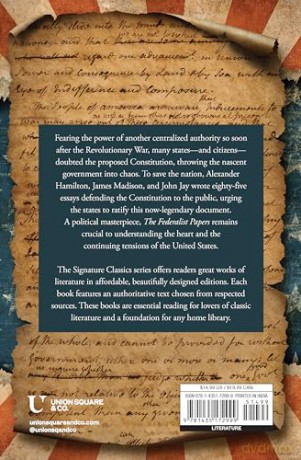 The Federalist Papers (Signature Classics) (Signature Editions) - Alexander Hamilton [KSIĄŻKA]