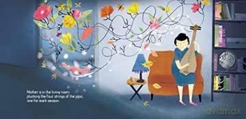 The Four Seasons of the Pipa (Musical Picture Books) - Josée Bisaillon (illus) [KSIĄŻKA]