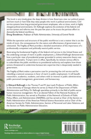 The Fragility of Merit: Presidential Power and the Civil Service Under Trump - J. Edward Kellough [KSIĄŻKA]