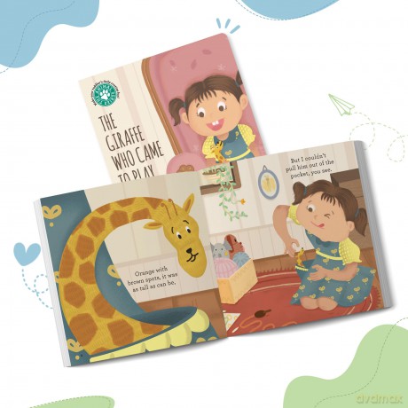 The Giraffe Who Came to Play (Animal Series) - Priyanka Agarwal Mehta [KSIĄŻKA]