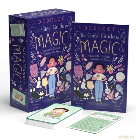 The Girls' Guide to Magic: Inspirational Book with 52 Spell Cards - Corinna Keefe [KSIĄŻKA]