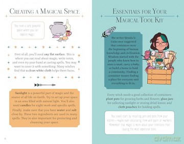 The Girls' Guide to Magic: Inspirational Book with 52 Spell Cards - Corinna Keefe [KSIĄŻKA]