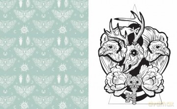 The Gothic Colouring Book: Over 45 Images (Arcturus Horror Colouring) - Tansy Willow [KSIĄŻKA]