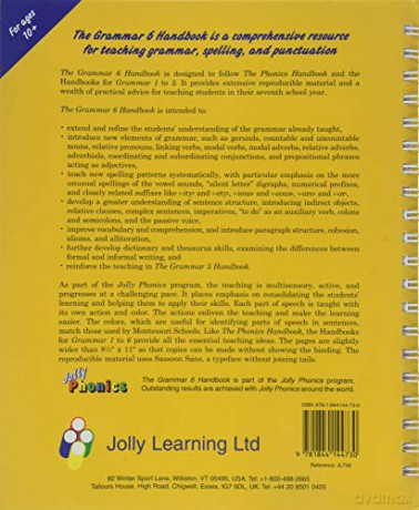 The Grammar 6 Handbook: In Print Letters (American English Edition) - Sara Wernham [KSIĄŻKA]