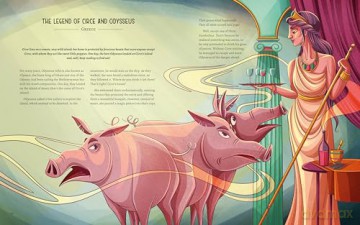 The Great Book of Legendary Witches and Wizards (Great Book of Legends) - Tea Orsi [KSIĄŻKA]
