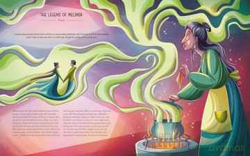 The Great Book of Legendary Witches and Wizards (Great Book of Legends) - Tea Orsi [KSIĄŻKA]