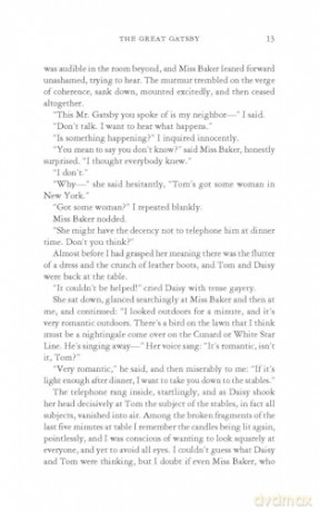 The Great Gatsby (Thrift Editions) - F. Scott Fitzgerald [KSIĄŻKA]