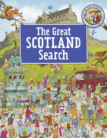 The Great Scotland Search: A Search and Find Adventure (Kelpies World) - Mike Phillips [KSIĄŻKA]