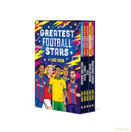 The Greatest Football Stars 5 Book Collection - Luke Paton [KSIĄŻKA]