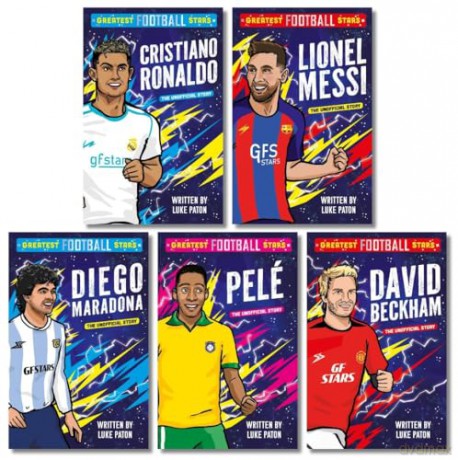 The Greatest Football Stars 5 Book Collection - Luke Paton [KSIĄŻKA]