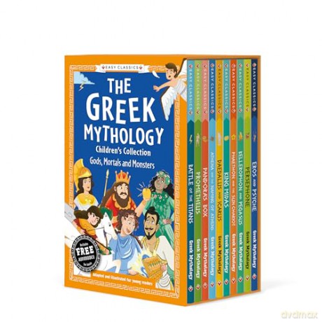 The Greek Mythology Children's Collection: Gods, Mortals and Monsters - Stella Tarakson [KSIĄŻKA]