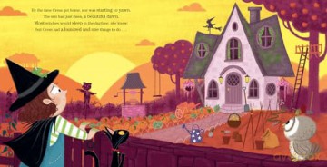 The Green-Fingered Witch: A funny, rhyming illustrated picture book for children - perfect for Halloween! - Helen Docherty [KSIĄŻKA]