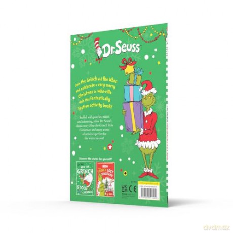 The Grinch Christmas Activity Book: The most fabulous festive children's activity book featuring amazing content from Dr. Seuss's HOW THE GRINCH STOLE CHRISTMAS! - Dr. Seuss [KSIĄŻKA]