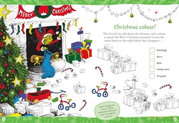 The Grinch Christmas Activity Book: The most fabulous festive children's activity book featuring amazing content from Dr. Seuss's HOW THE GRINCH STOLE CHRISTMAS! - Dr. Seuss [KSIĄŻKA]
