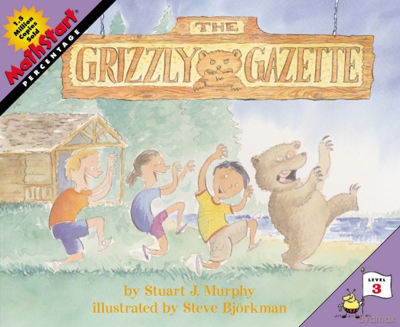 The Grizzly Gazette: Percentage (MathStart 3) - Stuart J. Murphy [KSIĄŻKA]