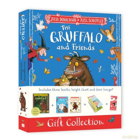 The Gruffalo and Friends Gift Collection: Three books plus a height chart and door hanger! - Julia Donaldson [KSIĄŻKA]