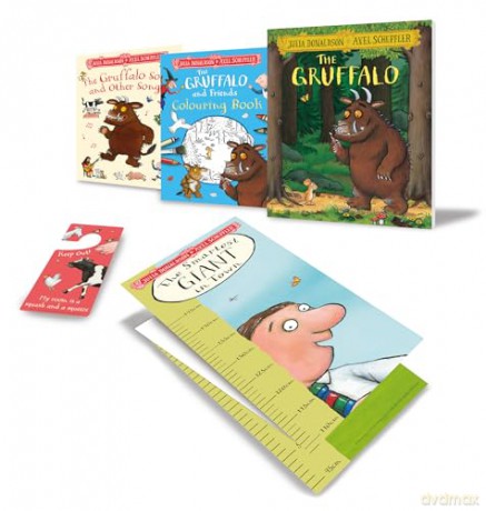 The Gruffalo and Friends Gift Collection: Three books plus a height chart and door hanger! - Julia Donaldson [KSIĄŻKA]