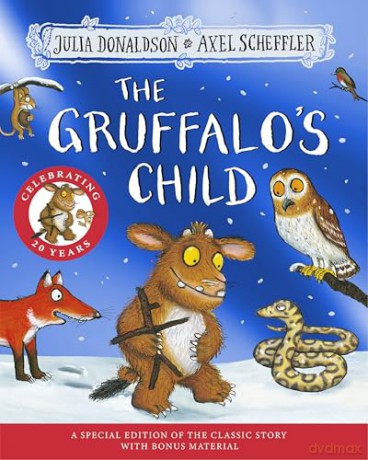 The Gruffalo's Child 20th Anniversary Edition: with a shiny blue foil cover and fun activities to make and do! - Julia Donaldson [KSIĄŻKA]