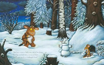 The Gruffalo's Child 20th Anniversary Edition: with a shiny blue foil cover and fun activities to make and do! - Julia Donaldson [KSIĄŻKA]