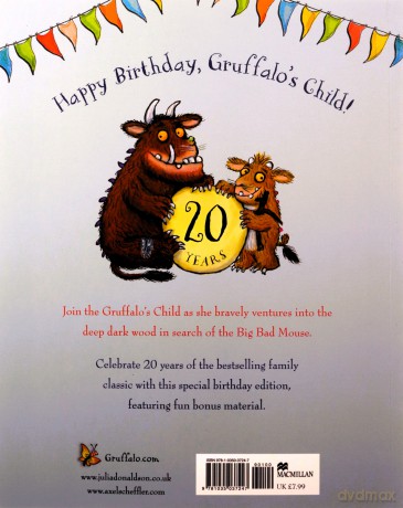 The Gruffalo's Child 20th Anniversary Edition: with a shiny blue foil cover and fun activities to make and do! - Julia Donaldson [KSIĄŻKA]
