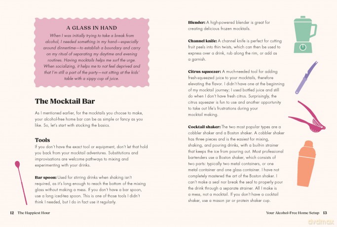 The Happiest Hour: Delicious Mocktails for a Fabulous Moms' Night In - Debbie Podlogar [KSIĄŻKA]