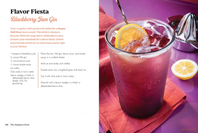 The Happiest Hour: Delicious Mocktails for a Fabulous Moms' Night In - Debbie Podlogar [KSIĄŻKA]