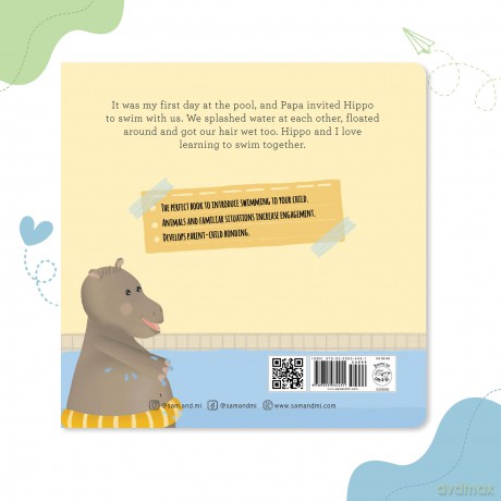 The Hippo Who Came to Swim (Animal Series) - Priyanka Agarwal Mehta [KSIĄŻKA]