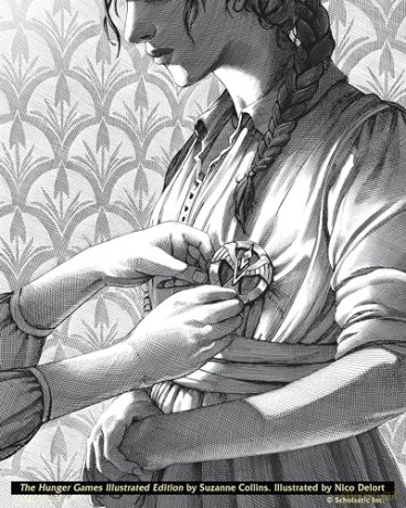 The Hunger Games: Illustrated Edition (the number one global phenomenon now with extraordinary art by Nico Delort) - Suzanne Collins [KSIĄŻKA]