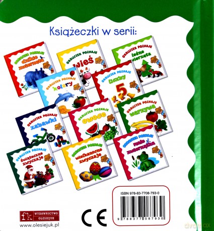 Okruszek poznaje - Warzywa [KSĄŻKA]