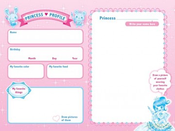The Kawaii Princess Drawing and Activity Book: Draw Cute Princesses with Mix-and-Match Clothing, Hair and Accessories! (With 150 colorful stickers) [KSIĄŻKA]
