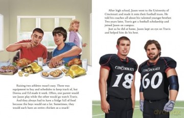 The Kelce Brothers: A Little Golden Book Biography - Apple Jordan [KSIĄŻKA]