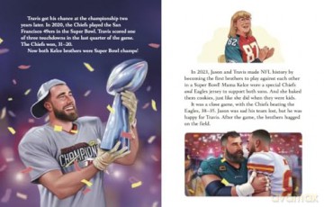 The Kelce Brothers: A Little Golden Book Biography - Apple Jordan [KSIĄŻKA]