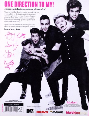 One Direction. Gdzie jesteśmy: nasz zespół... [KSĄŻKA]
