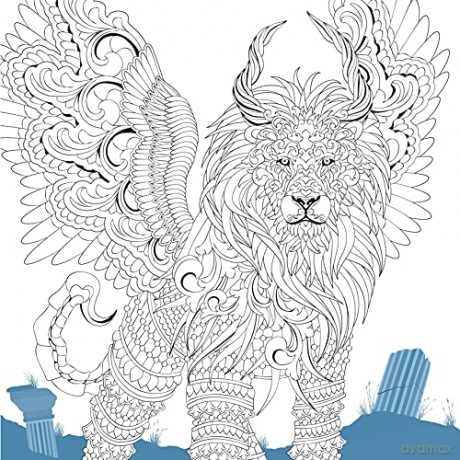 The Labyrinth: Mythical Beasts to Colour - Richard Merritt [KSIĄŻKA]