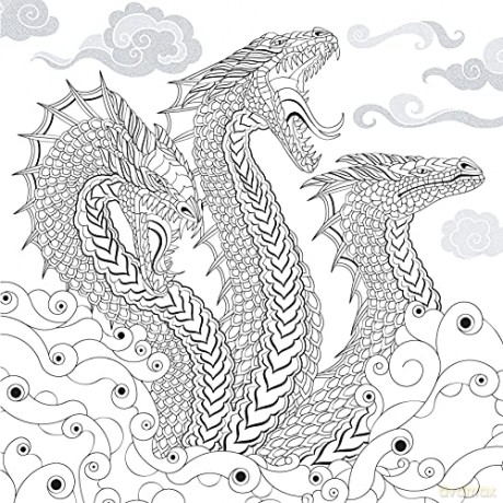 The Labyrinth: Mythical Beasts to Colour - Richard Merritt [KSIĄŻKA]