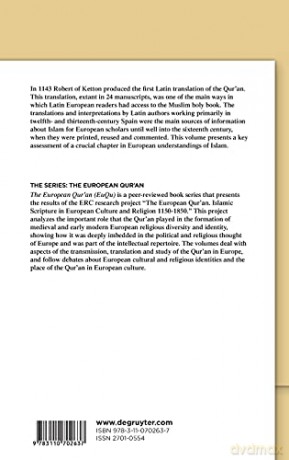 The Latin Qur'an, 1143-1500: Translation, Transition, Interpretation (The European Qur'an, 1) - Tolan [KSIĄŻKA]