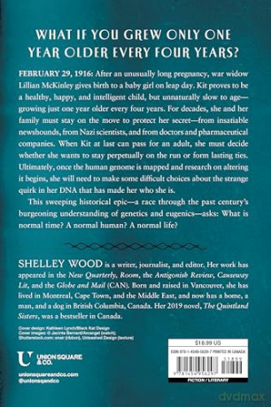 The Leap Year Gene of Kit McKinley: A Novel - Shelley Wood [KSIĄŻKA]