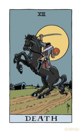 The Legend of Sleepy Hollow Tarot-Headless Horseman Edition - Nick Lawyer [KSIĄŻKA]