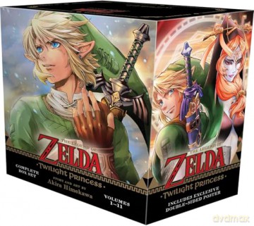 The Legend of Zelda: Twilight Princess Complete Box Set: Includes volumes 1-11 with premium - Akira Himekawa [KSIĄŻKA]