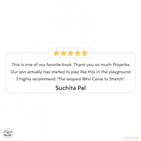 The Leopard Who Came To Stretch (Animal Series) - Priyanka Agarwal Mehta [KSIĄŻKA]