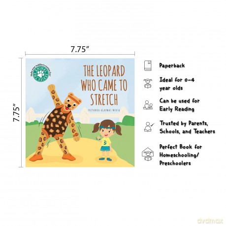 The Leopard Who Came To Stretch (Animal Series) - Priyanka Agarwal Mehta [KSIĄŻKA]