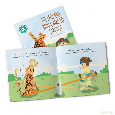 The Leopard Who Came To Stretch (Animal Series) - Priyanka Agarwal Mehta [KSIĄŻKA]