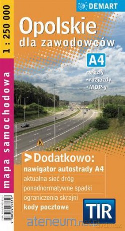 Opolskie dla zawodowców TIR mapa dla zawodowców [KSĄŻKA]