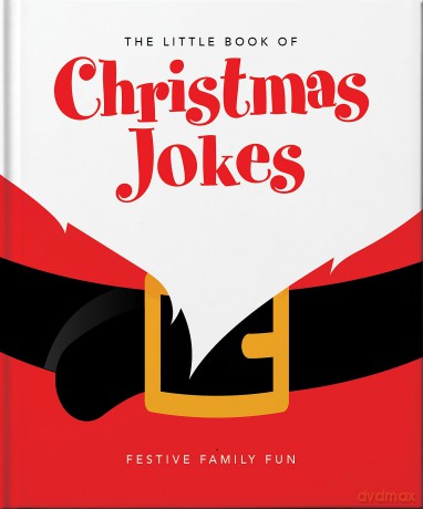 The Little Book of Christmas Jokes: Festive Family Fun - Orange Hippo! [KSIĄŻKA]