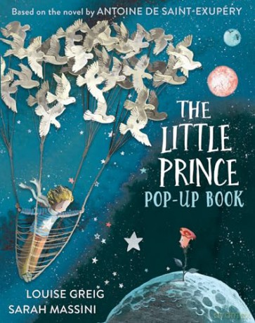 The Little Prince: The beloved classic children's fable, adapted as a illustrated pop-up book for a new generation of young readers - Antoine de Saint-Exupéry [KSIĄŻKA]