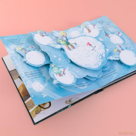 The Little Prince: The beloved classic children's fable, adapted as a illustrated pop-up book for a new generation of young readers - Antoine de Saint-Exupéry [KSIĄŻKA]