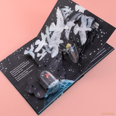 The Little Prince: The beloved classic children's fable, adapted as a illustrated pop-up book for a new generation of young readers - Antoine de Saint-Exupéry [KSIĄŻKA]