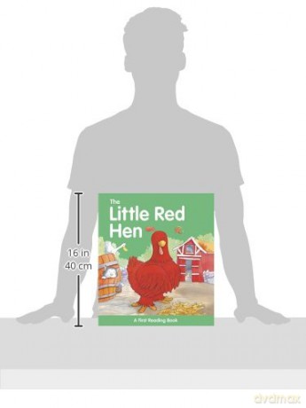 The Little Red Hen (Giant Size) (First Reading Book) - Nicola Baxter [KSIĄŻKA]